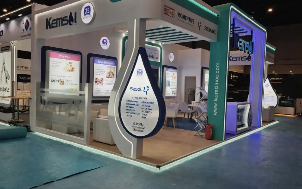 High-Quality Materials and Finishing of Exhibition Stand