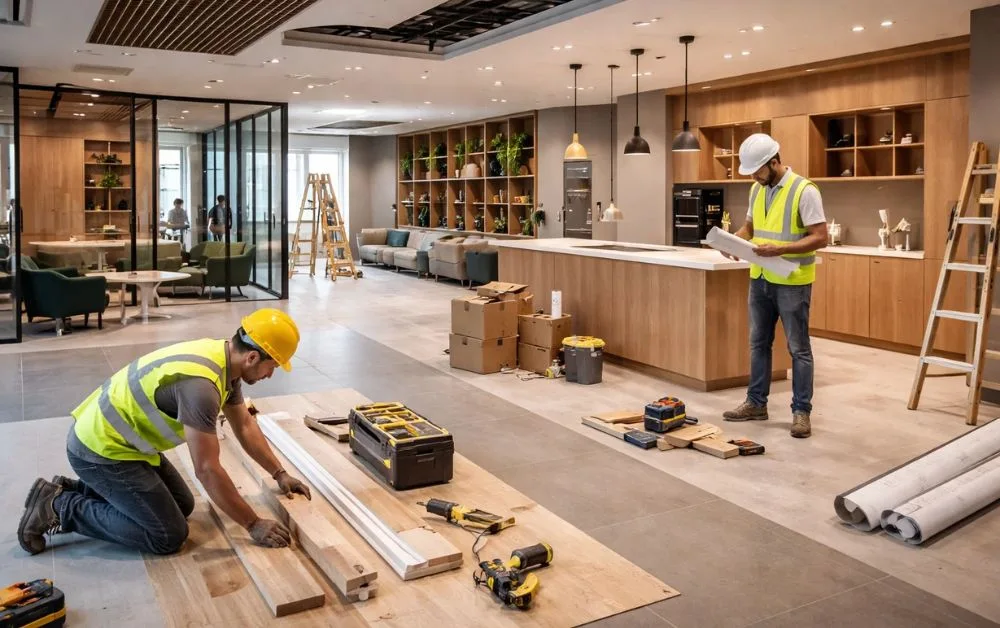 Ignoring Quality and Material Standards of Interior Fit Out